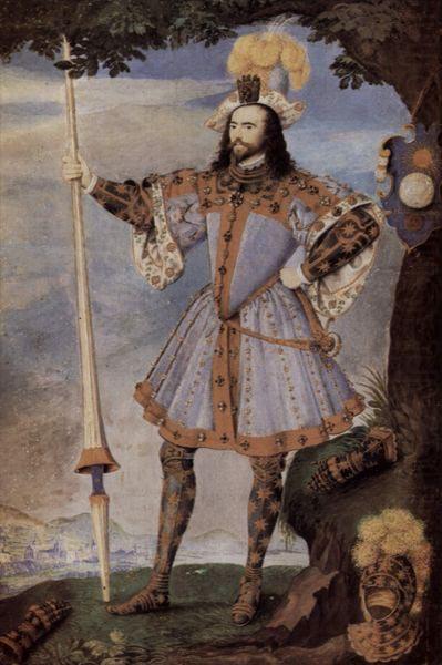 Large miniature of George Clifford, Nicholas Hilliard